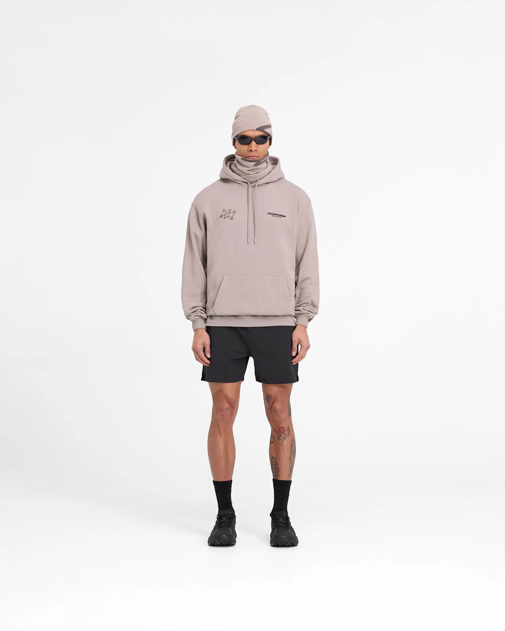 247 Future Terrains Oversized Hoodie - Moonrock