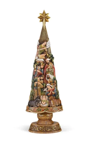 30 Nativity Christmas Tree