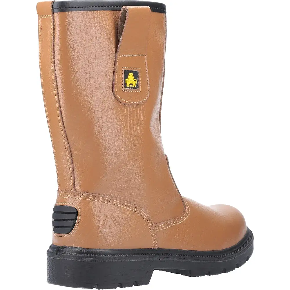 Amblers Safety FS124 Water Resistant Pull on Safety Rigger Boot