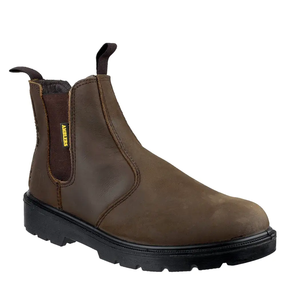 Amblers Safety FS128 Hardwearing Pull On Safety Dealer Boot