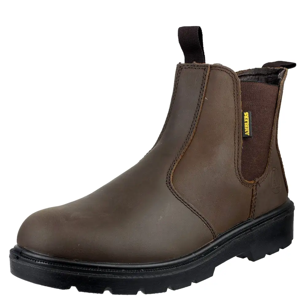 Amblers Safety FS128 Hardwearing Pull On Safety Dealer Boot