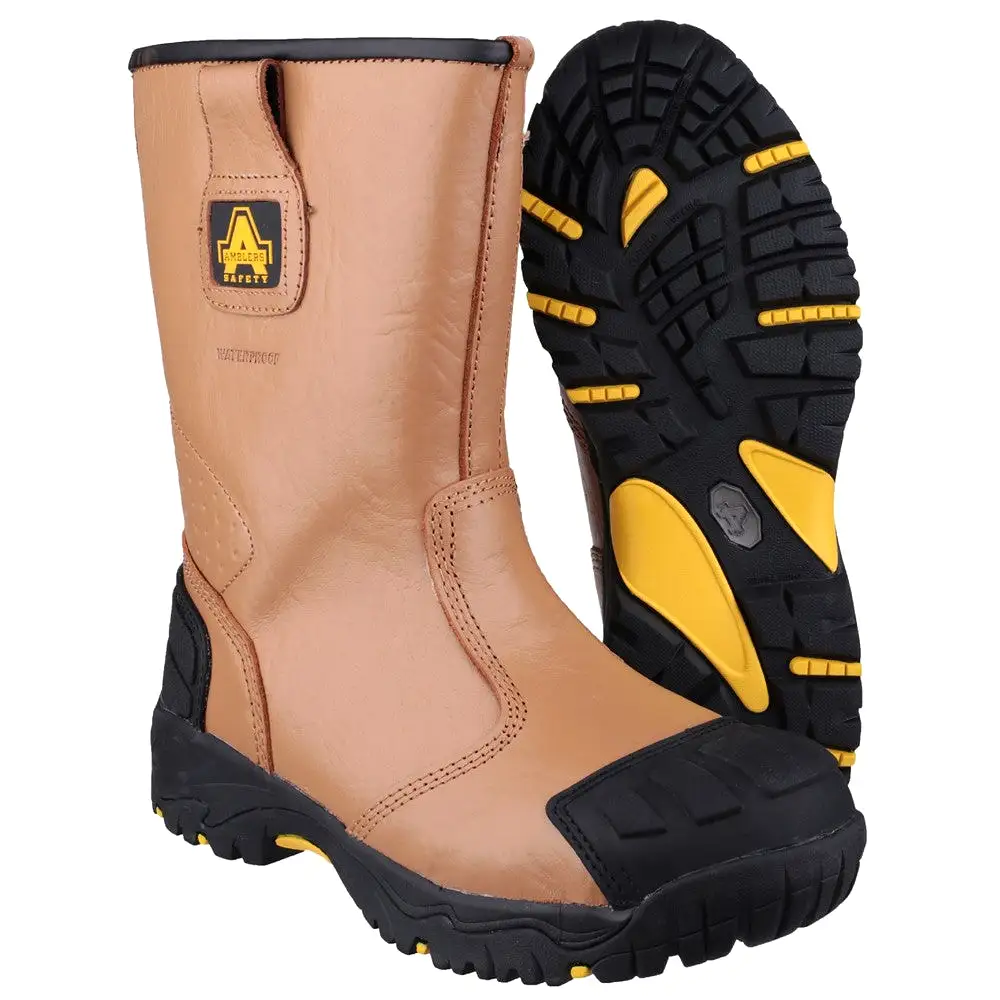 Amblers Safety FS143 Waterproof pull on Safety Rigger Boot