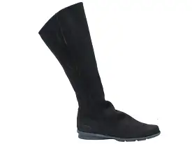 Arche Knee High Boots Denori Black