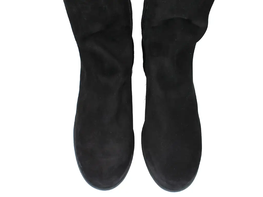 Arche Knee High Boots Denori Black