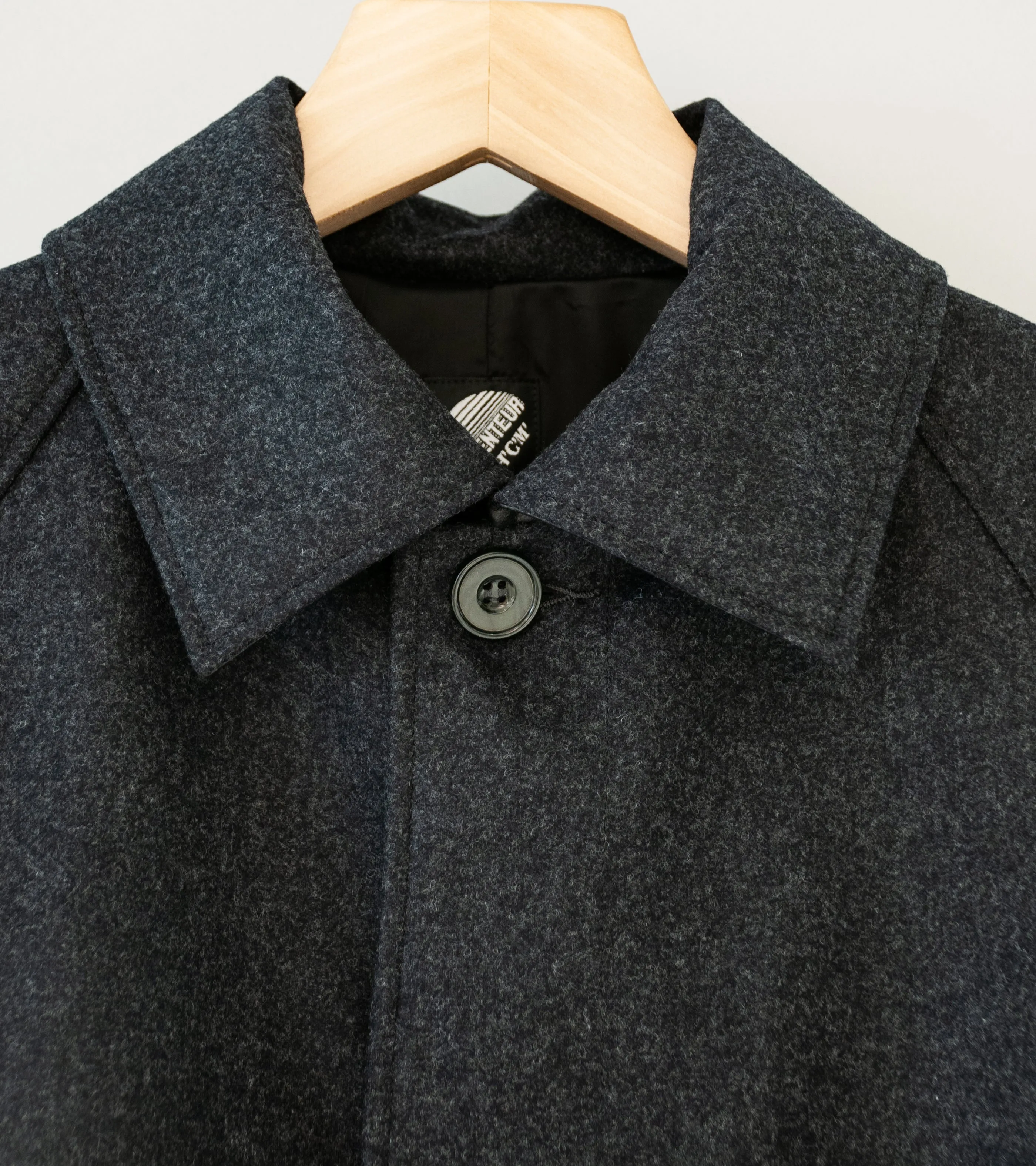 Arpenteur / CHCM 'Night Coat' (Charcoal 2 Layer Wool)