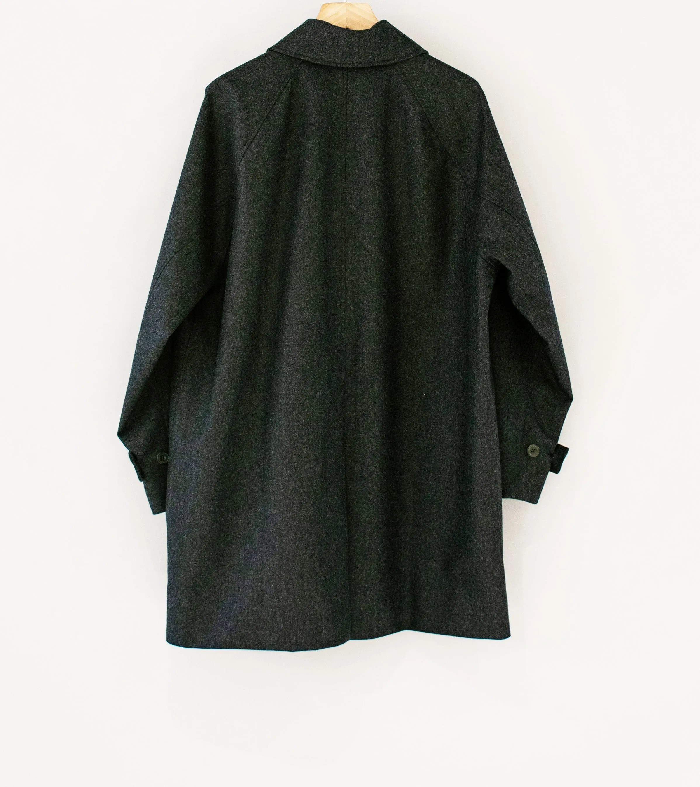 Arpenteur / CHCM 'Night Coat' (Charcoal 2 Layer Wool)