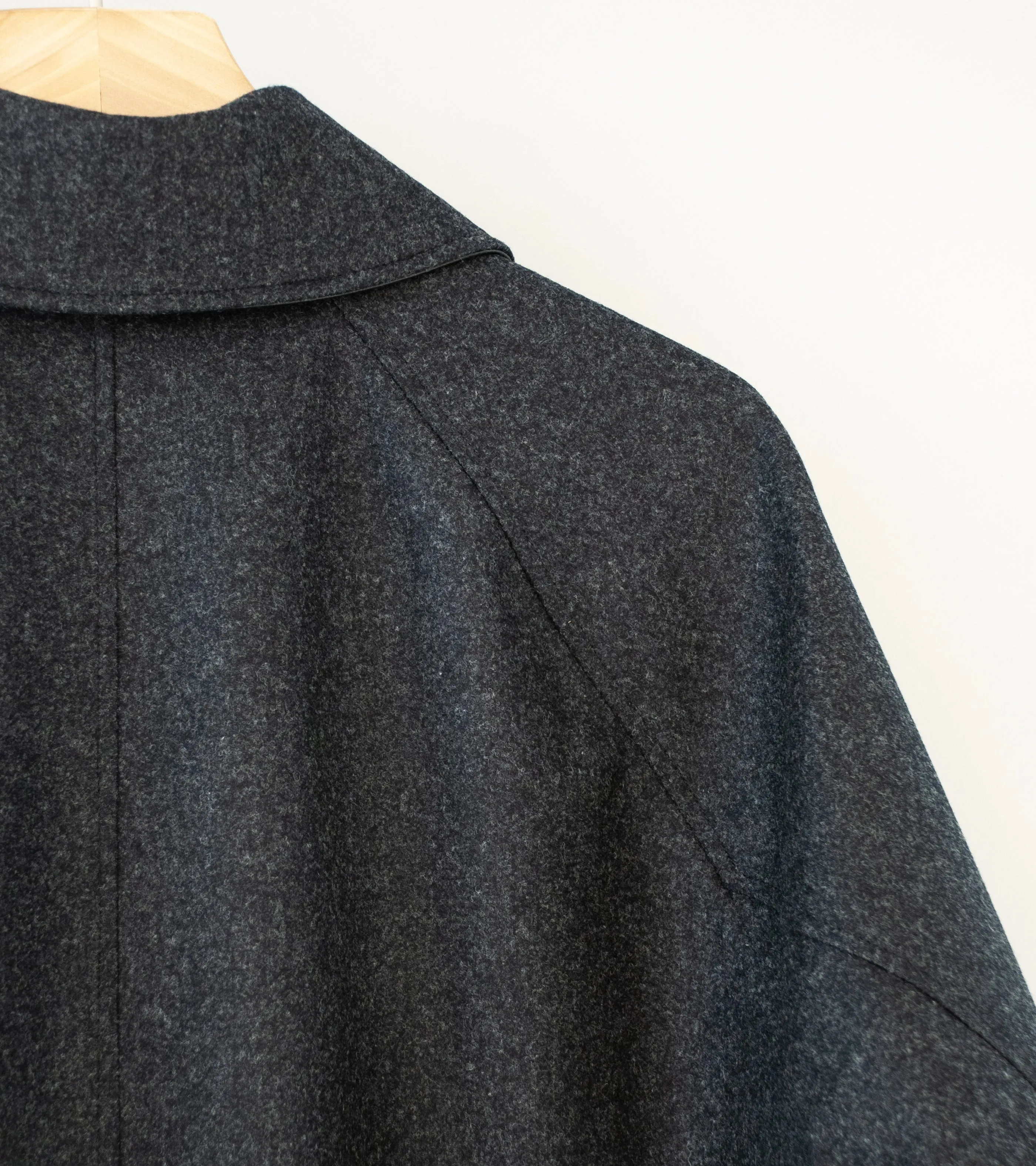 Arpenteur / CHCM 'Night Coat' (Charcoal 2 Layer Wool)