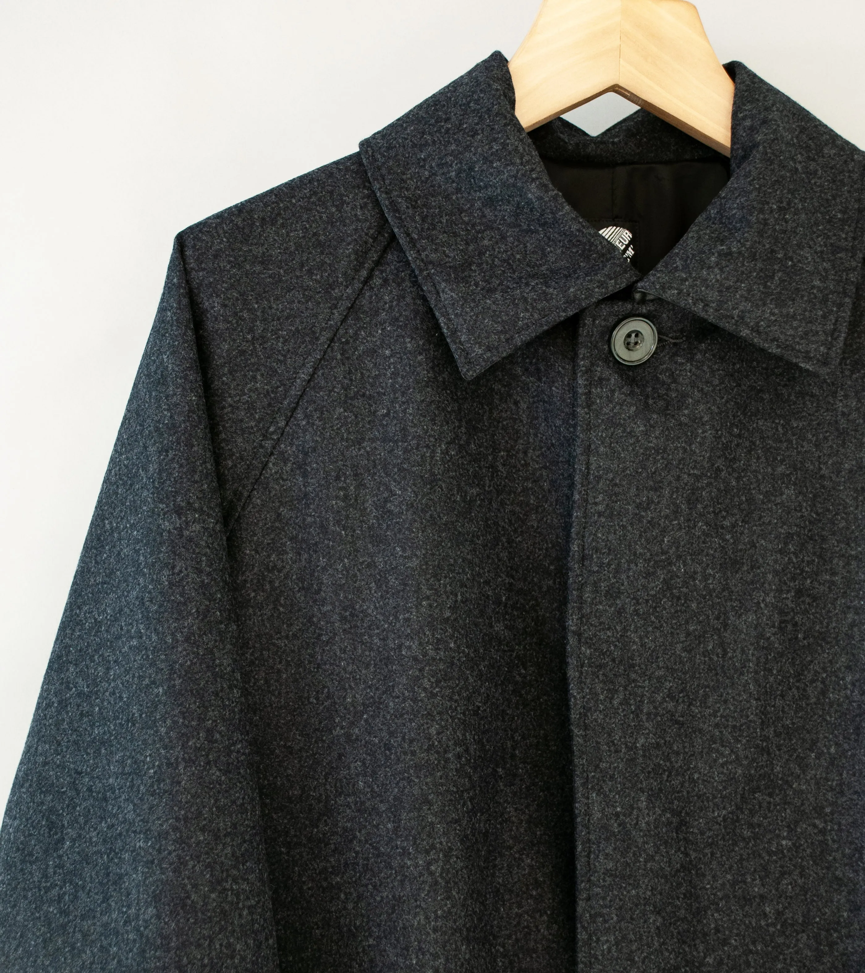 Arpenteur / CHCM 'Night Coat' (Charcoal 2 Layer Wool)