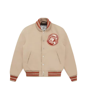 ASTRO VARSITY JACKET - CREAM