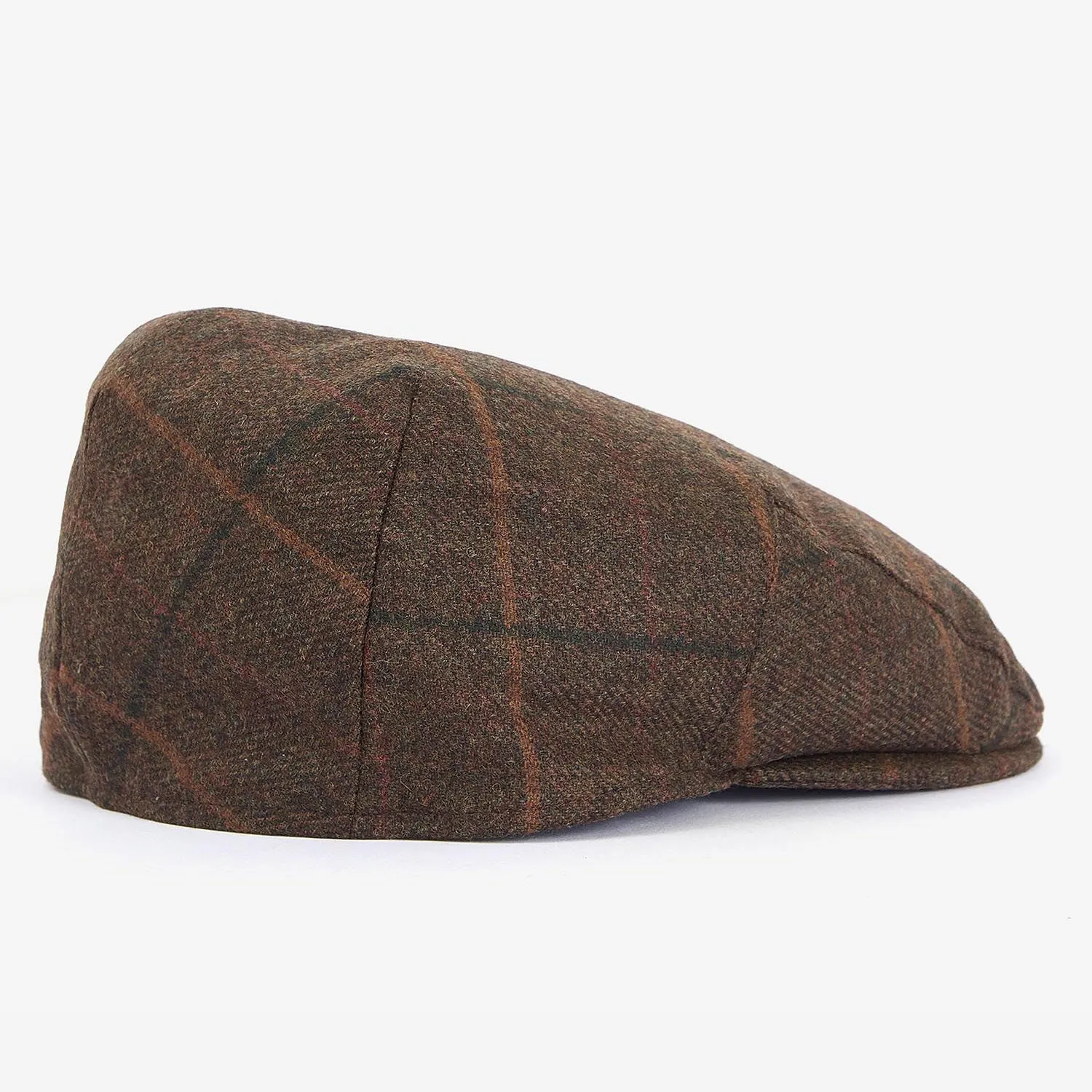 Barbour Men's Crieff Flat Cap in Brown