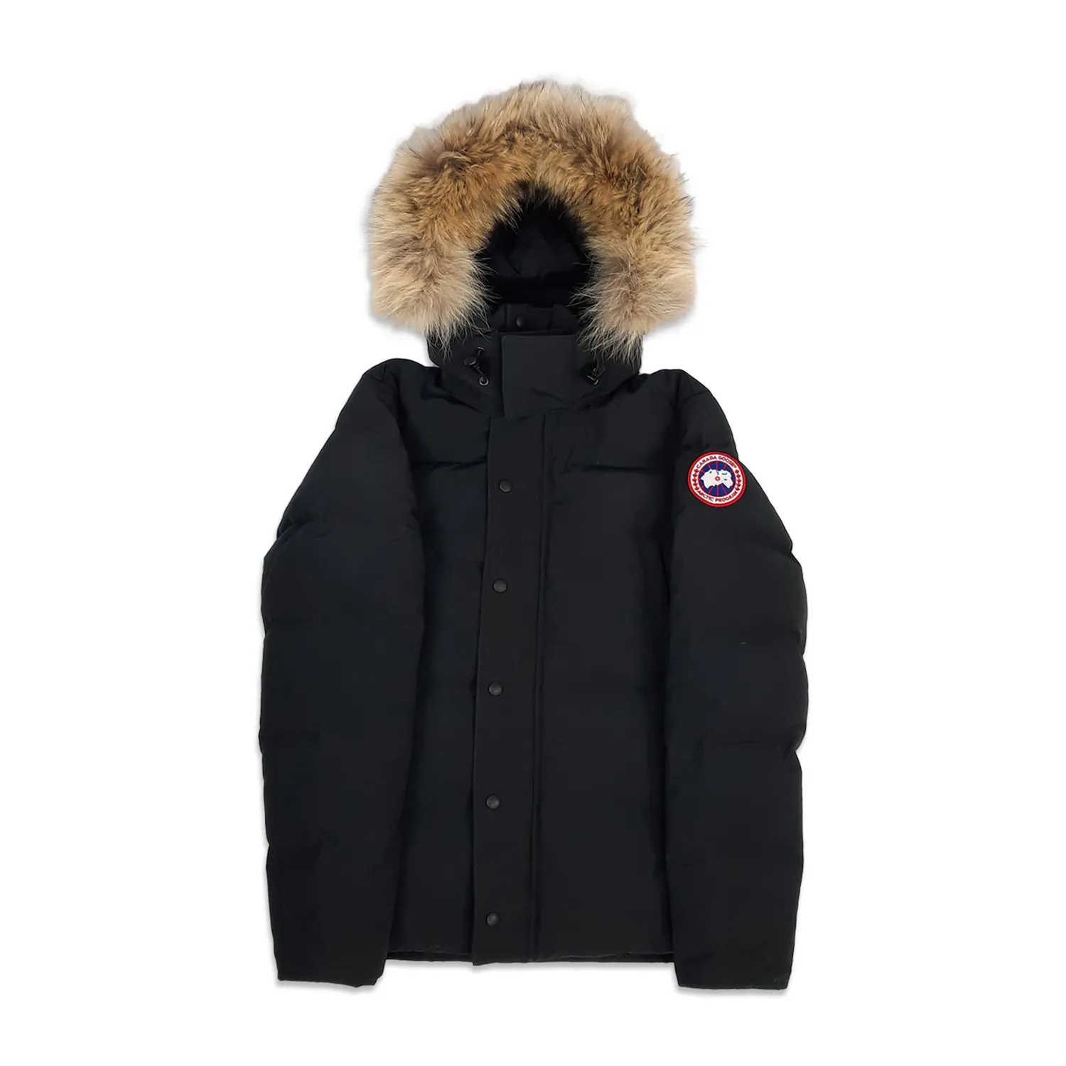 Canada Goose Wyndham Parka Black Small - Authentic Luxury Designer