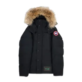 Canada Goose Wyndham Parka Black Small - Authentic Luxury Designer