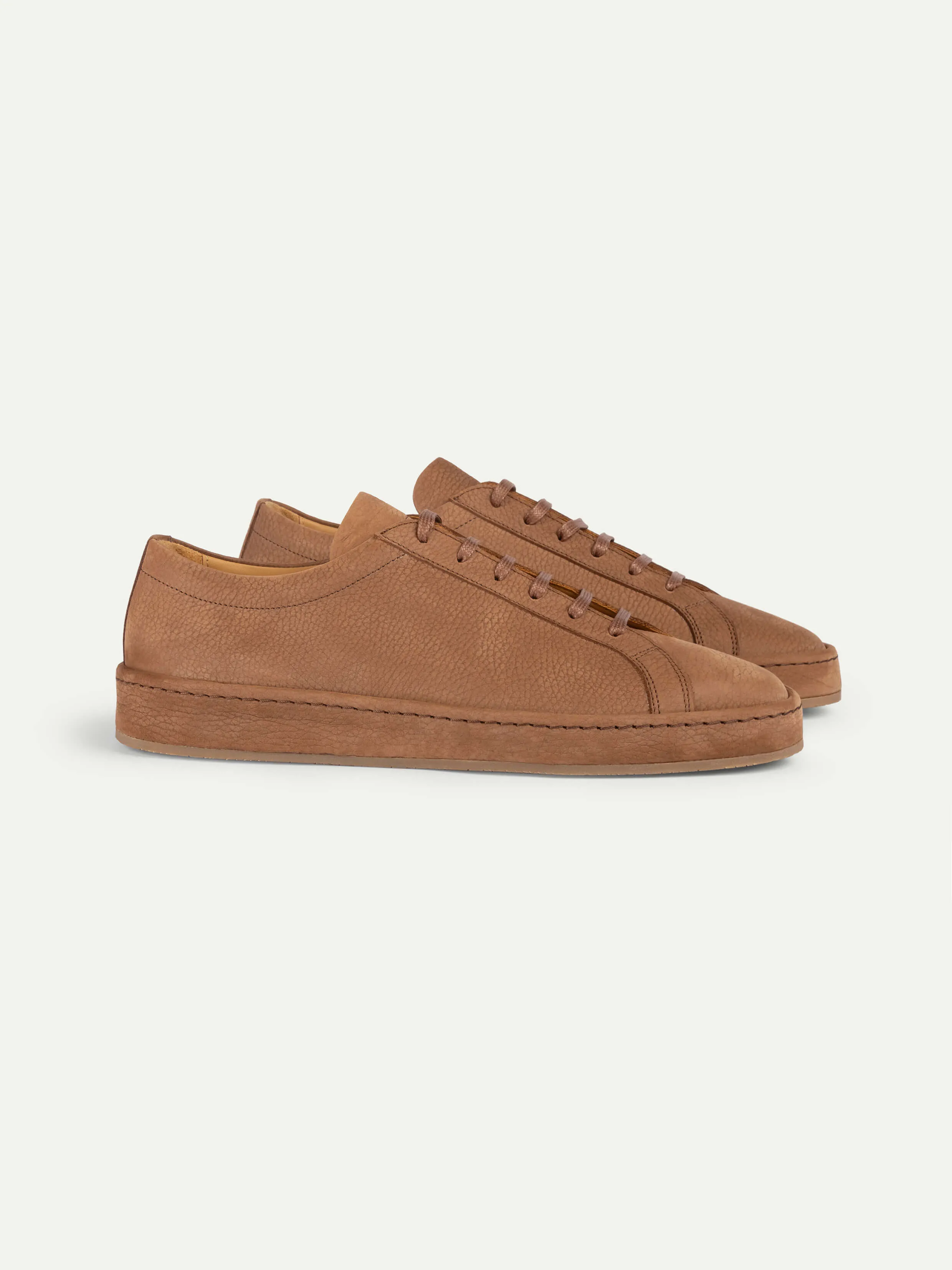 Caramel Nubuck Voyager Sneaker