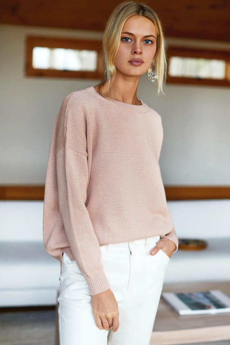 Carolyn Sweater - Muted Clay Organic