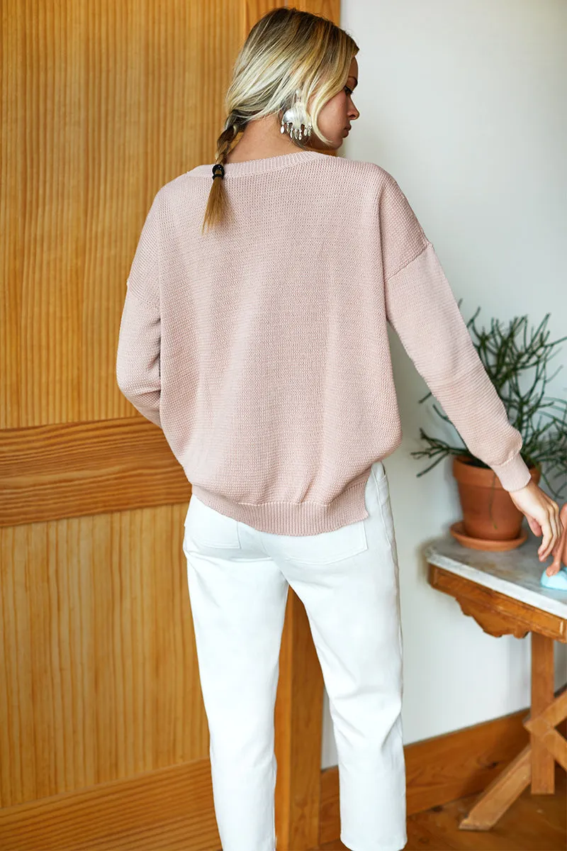 Carolyn Sweater - Muted Clay Organic