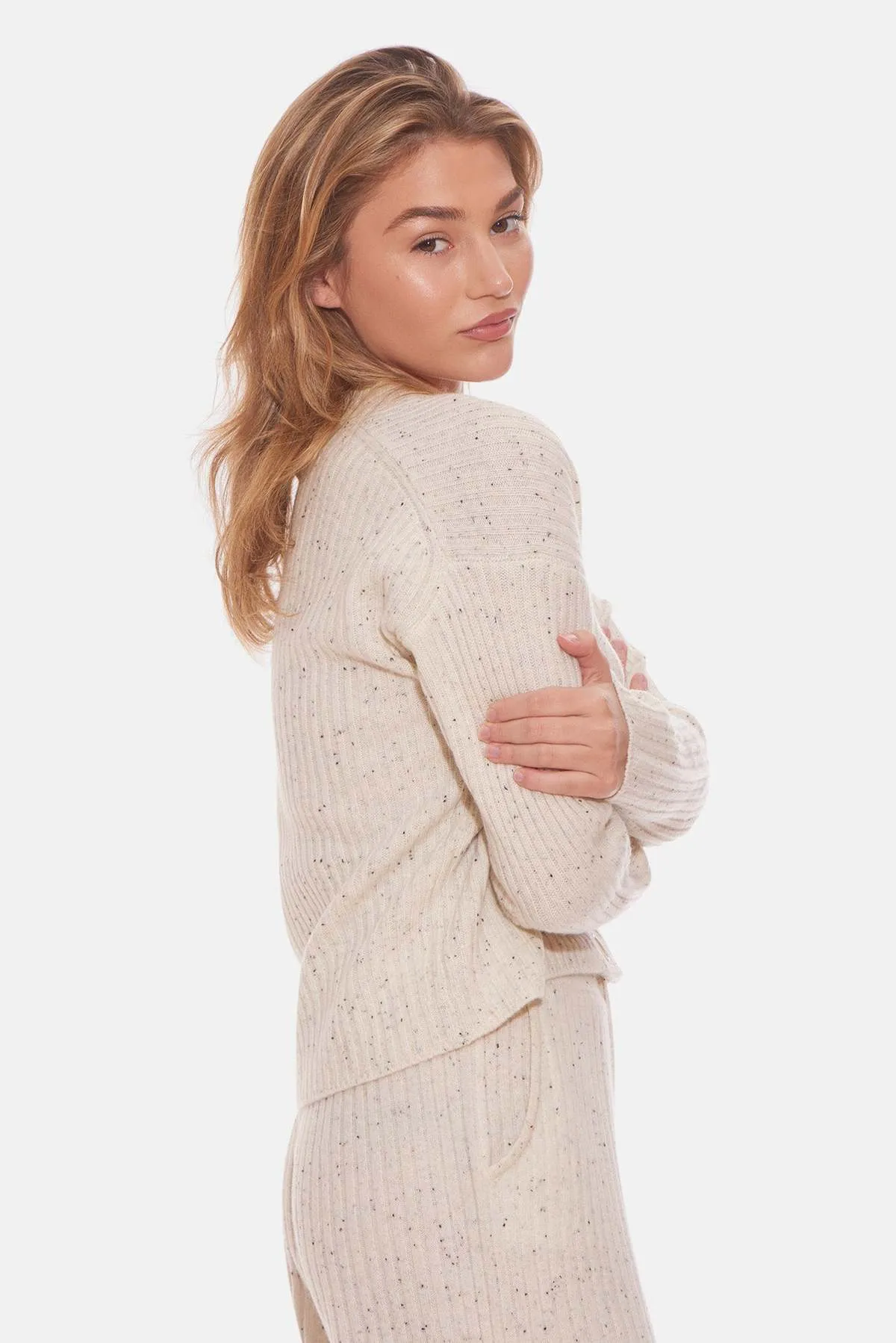 Chase Crop Sweater - Aspen