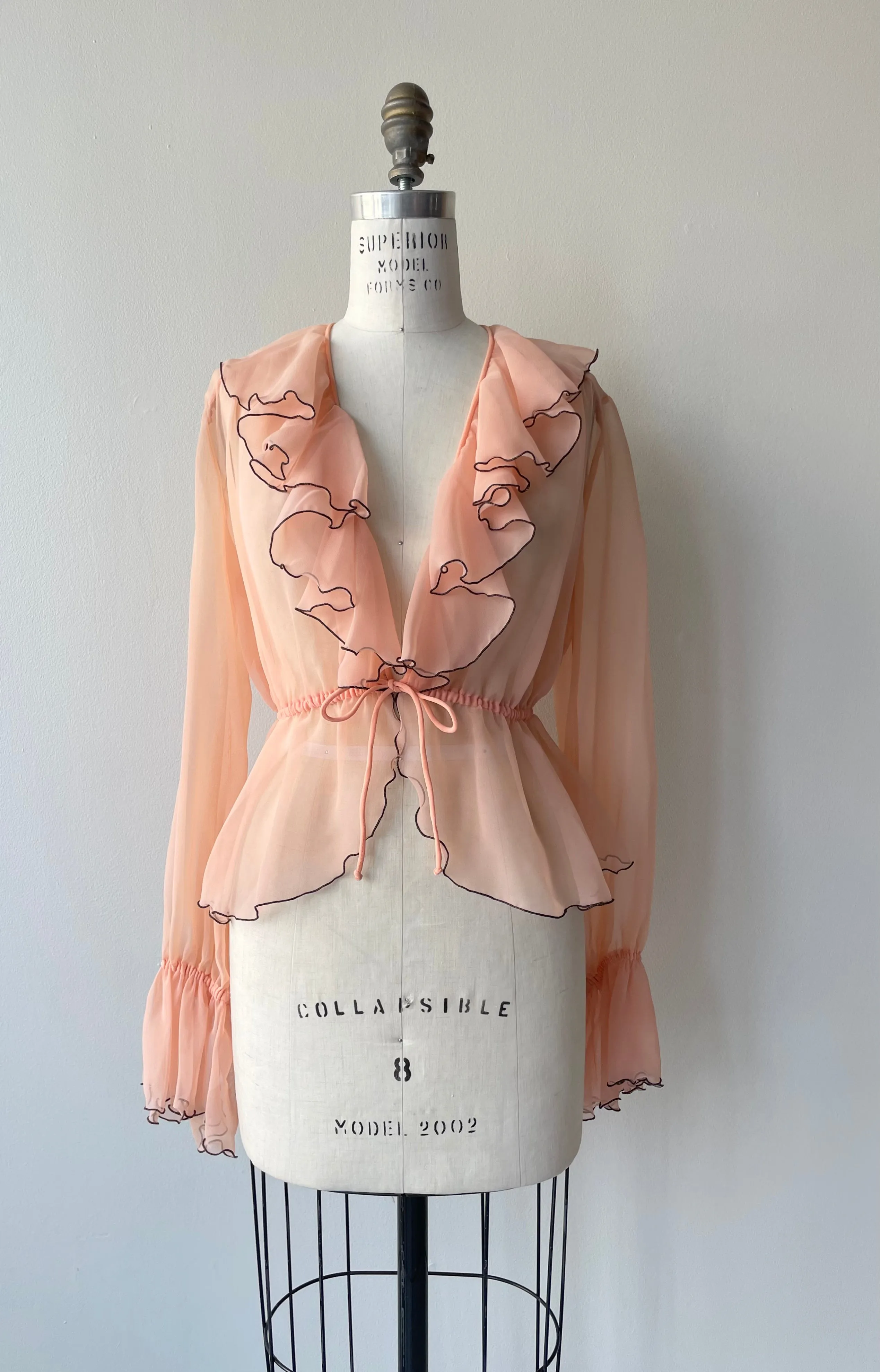 Choupette Chiffon Jacket | 1970s