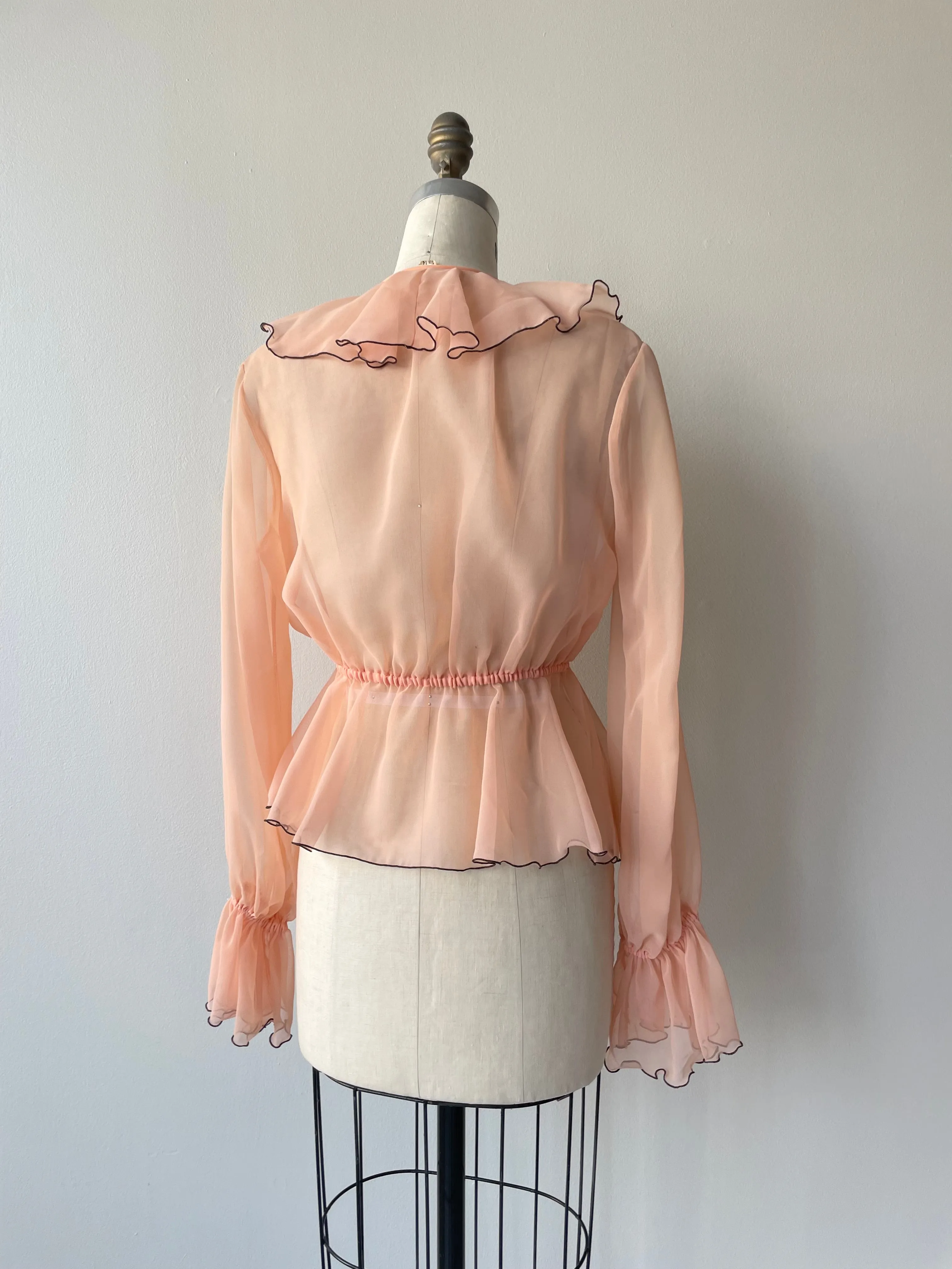 Choupette Chiffon Jacket | 1970s