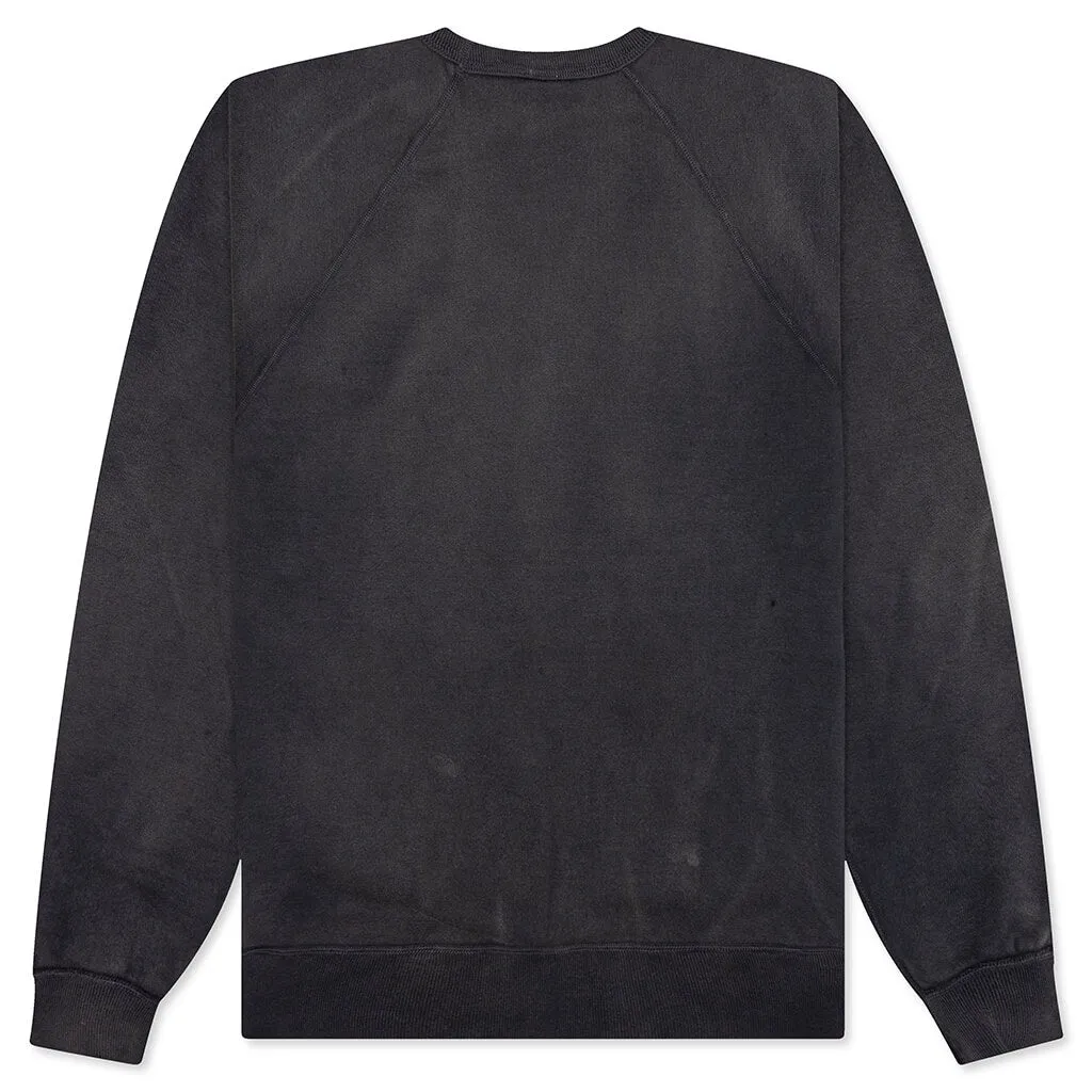 Colorful Saint Crew Sweater - Black