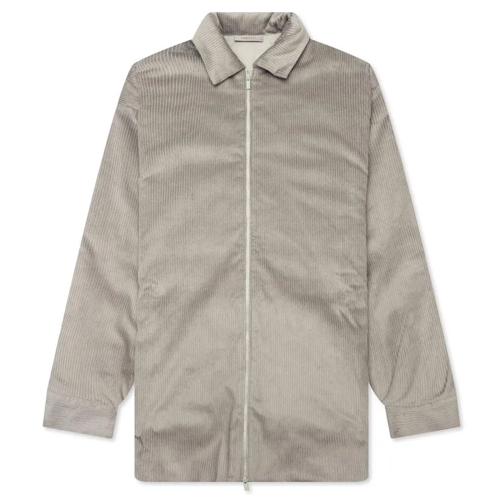 Corduroy Shirt Jacket - Seal