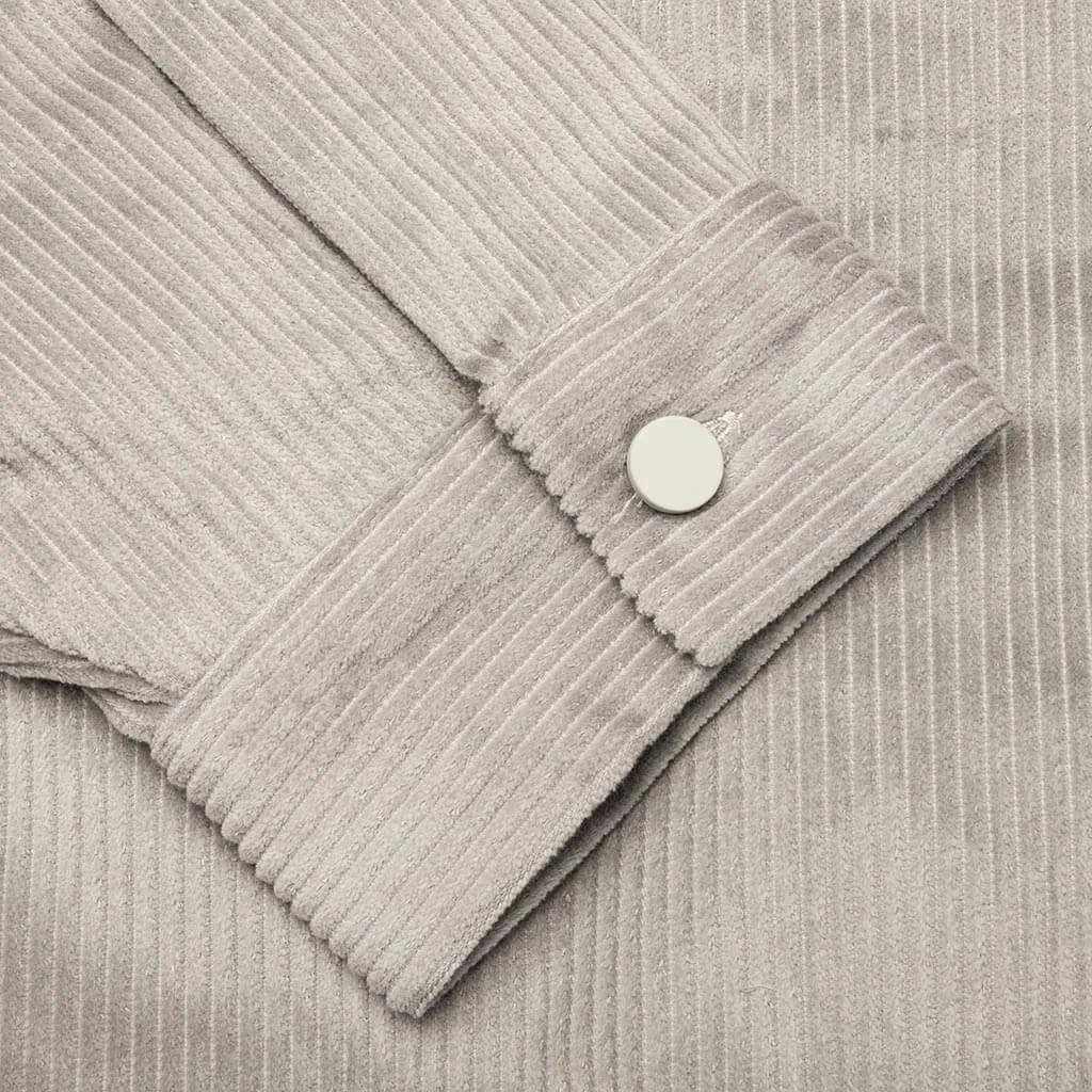 Corduroy Shirt Jacket - Seal