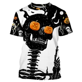 Costume Halloween Homme Femme, Citrouille Tête Halloween Horreur, Crne - CT26082233