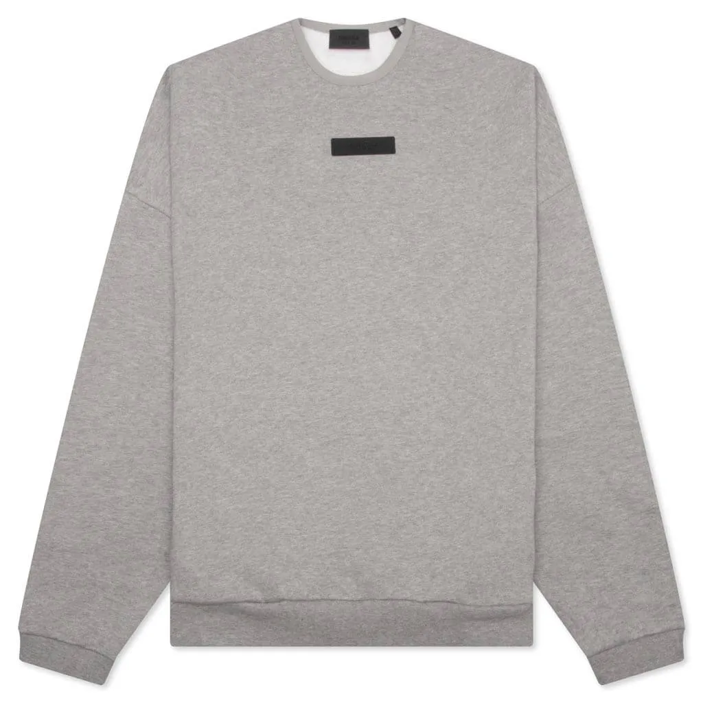 Crewneck Sweater - Dark Heather Oatmeal