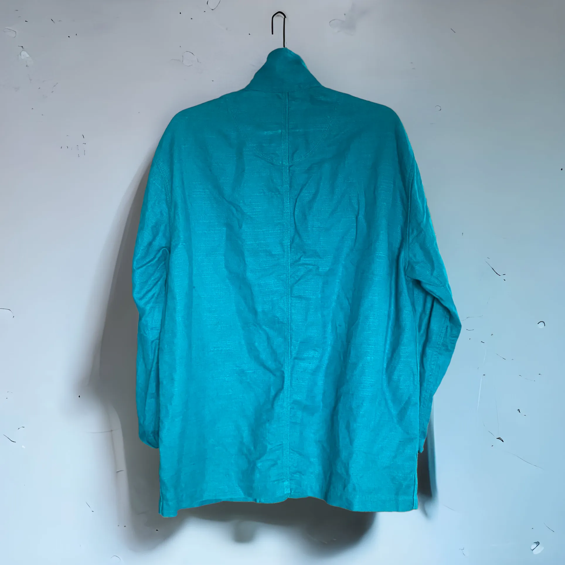 Cyan Twill Workwear Jacket