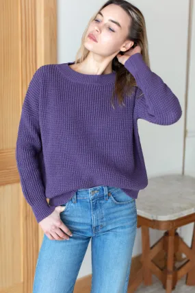 Daily Sweater - Purple Twilight Organic