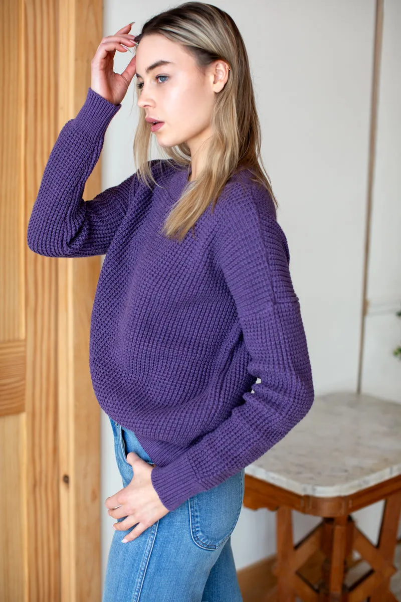 Daily Sweater - Purple Twilight Organic