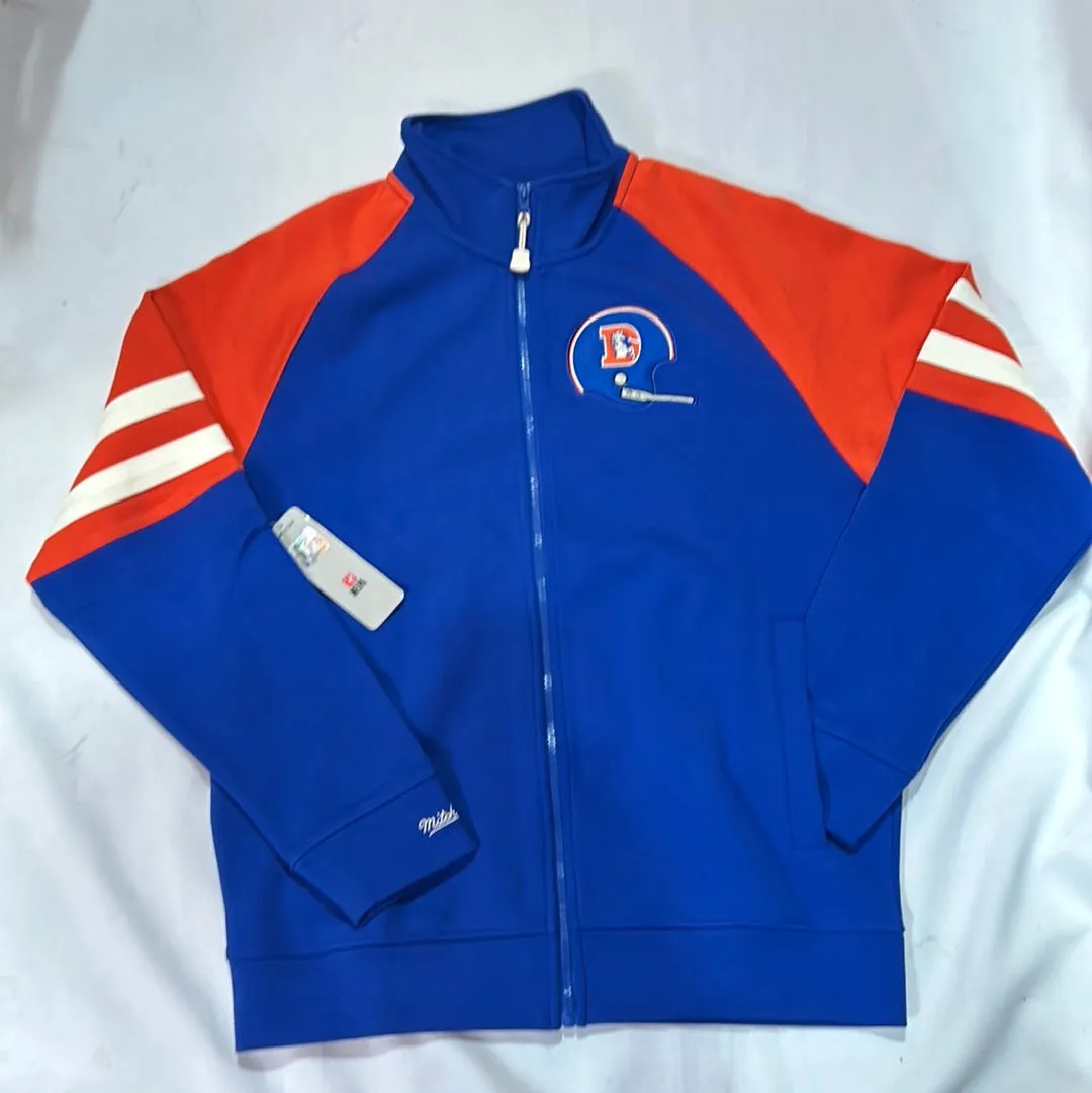 Denver Broncos NFL Mitchell & Ness MVP 2.0 Track Jacket