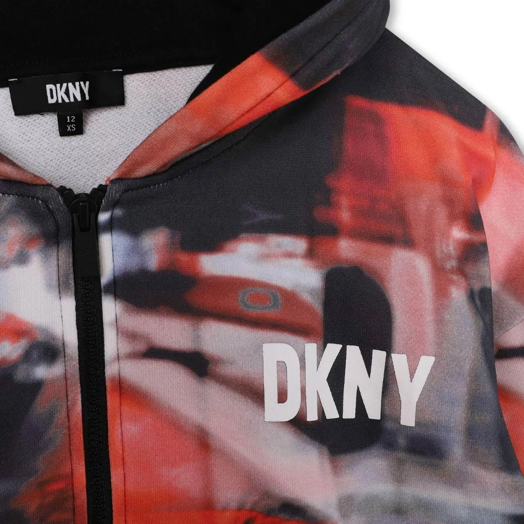 Dkny Jacket Red & Black