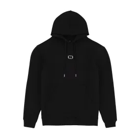 ECO ESSENTIAL PULLOVER HOODIE - BLACK