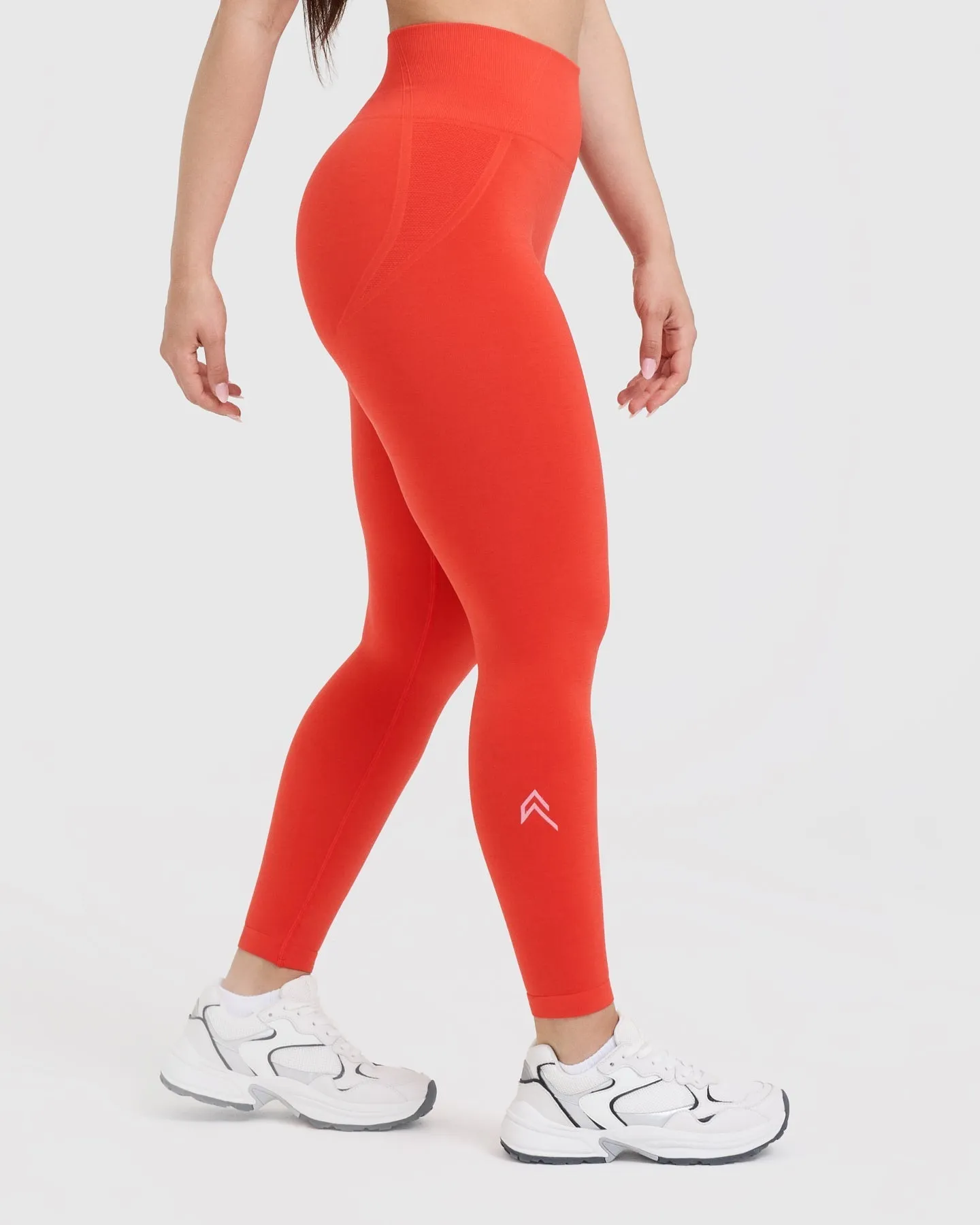 Effortless Seamless Leggings | Charged Orange