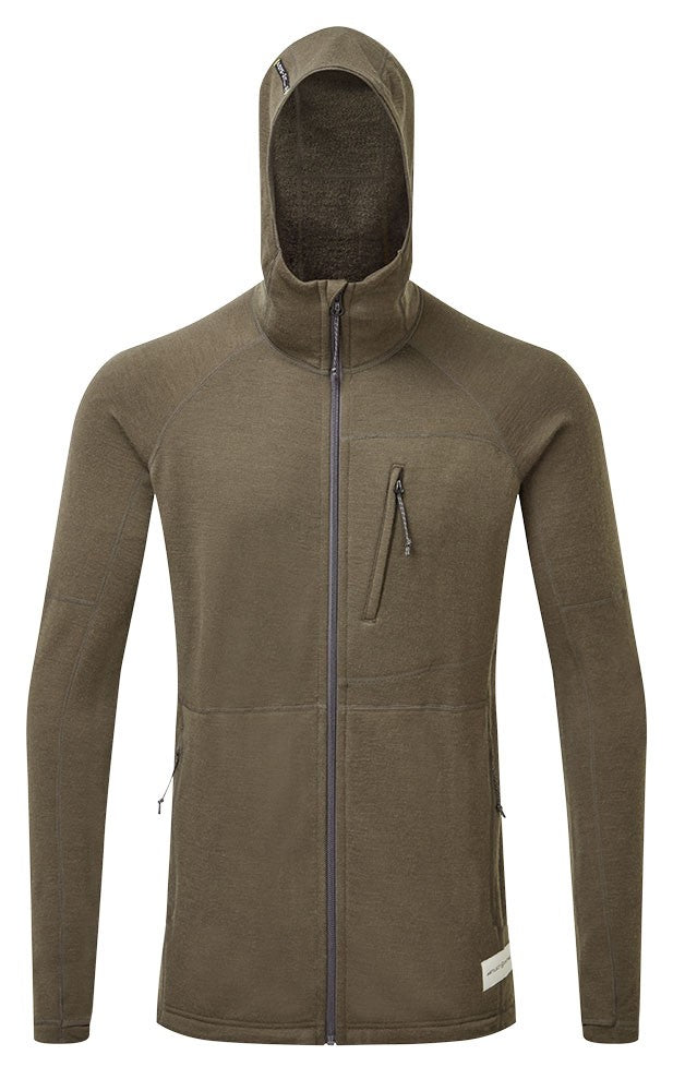 Eldorado Merino Hoodie                             Deep Olive