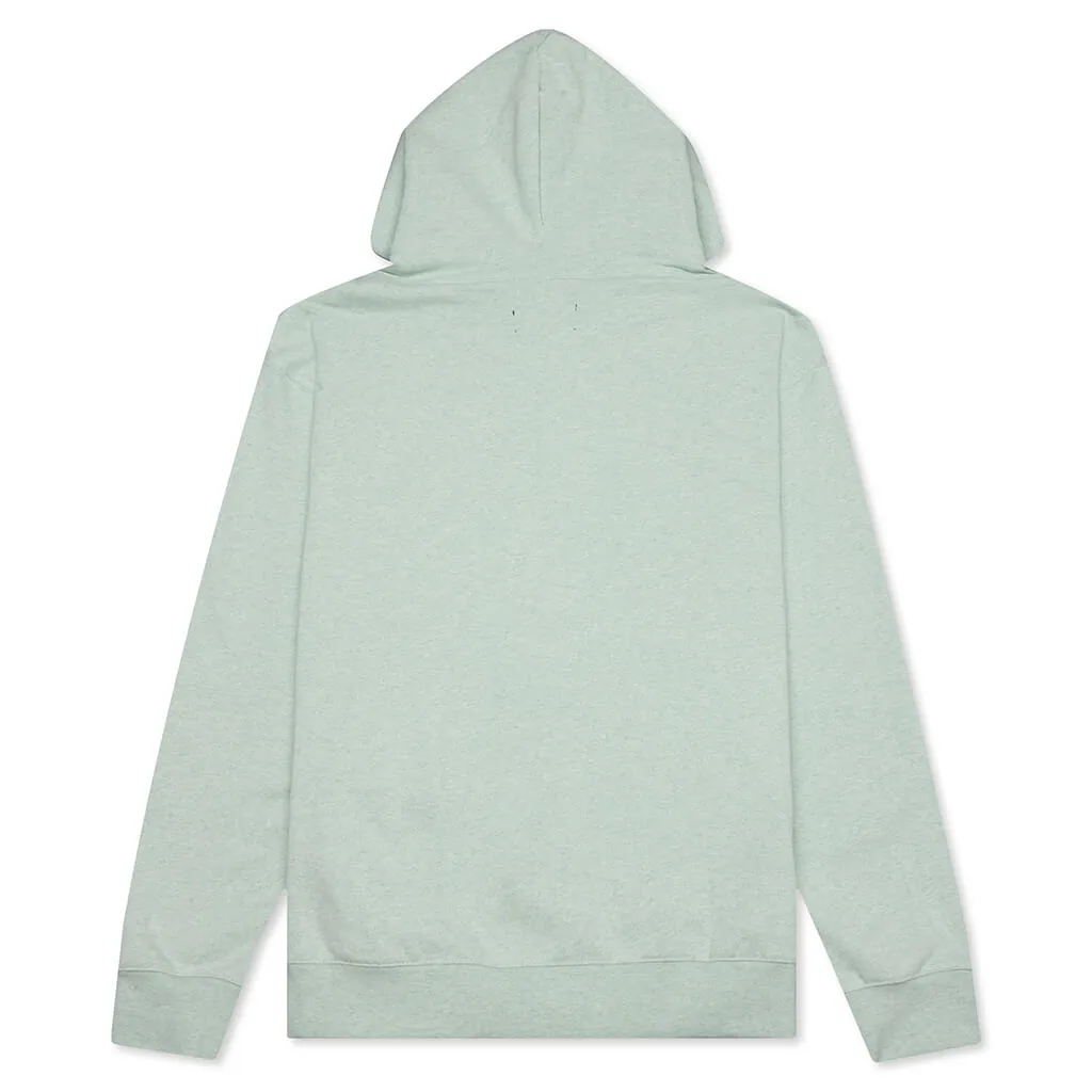 Essential Statement Fleece Hoodie - Seafoam