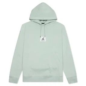 Essential Statement Fleece Hoodie - Seafoam