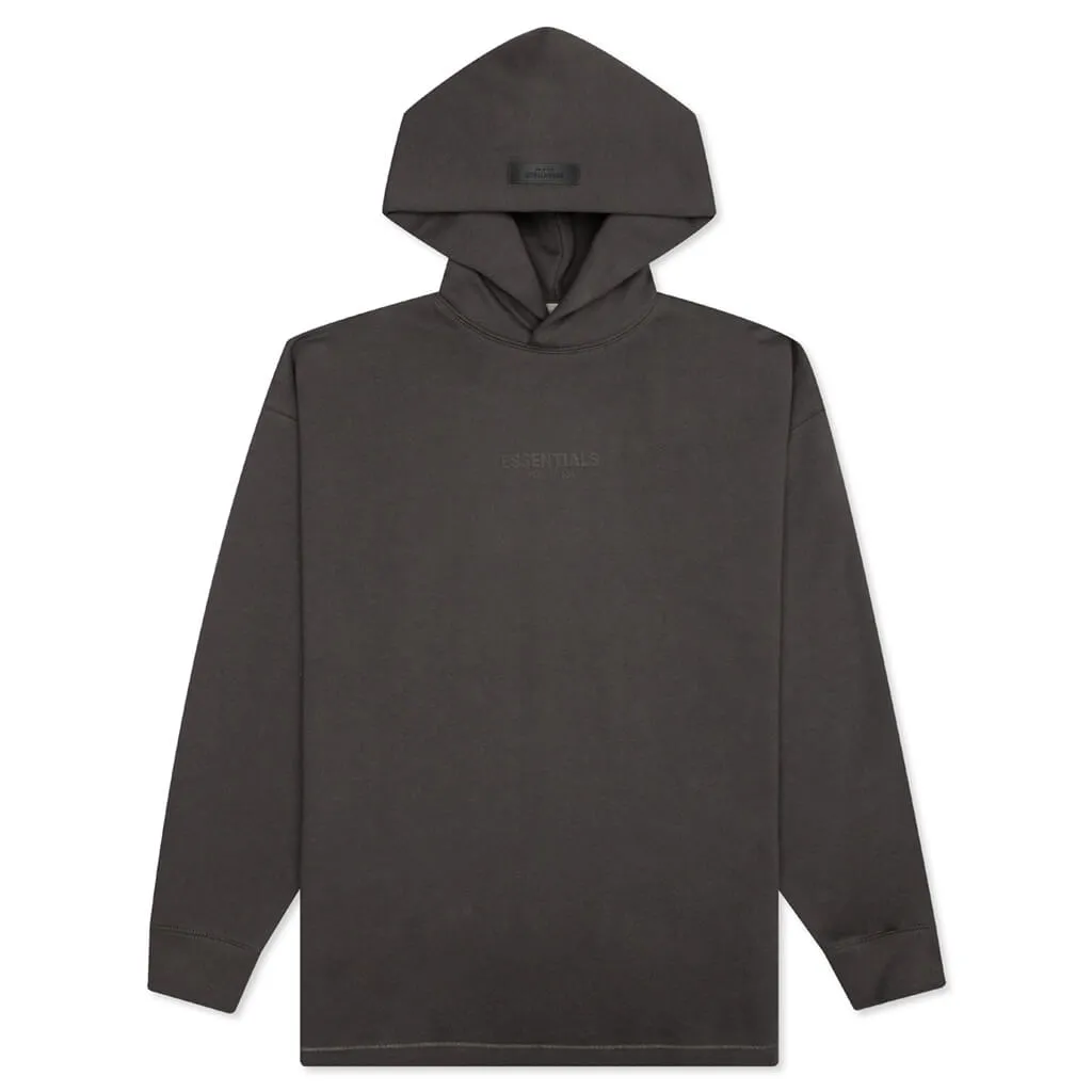 Essentials Relaxed Hoodie - Off-Black