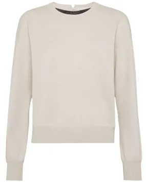 Gery Beige Monili Crewneck Sweater