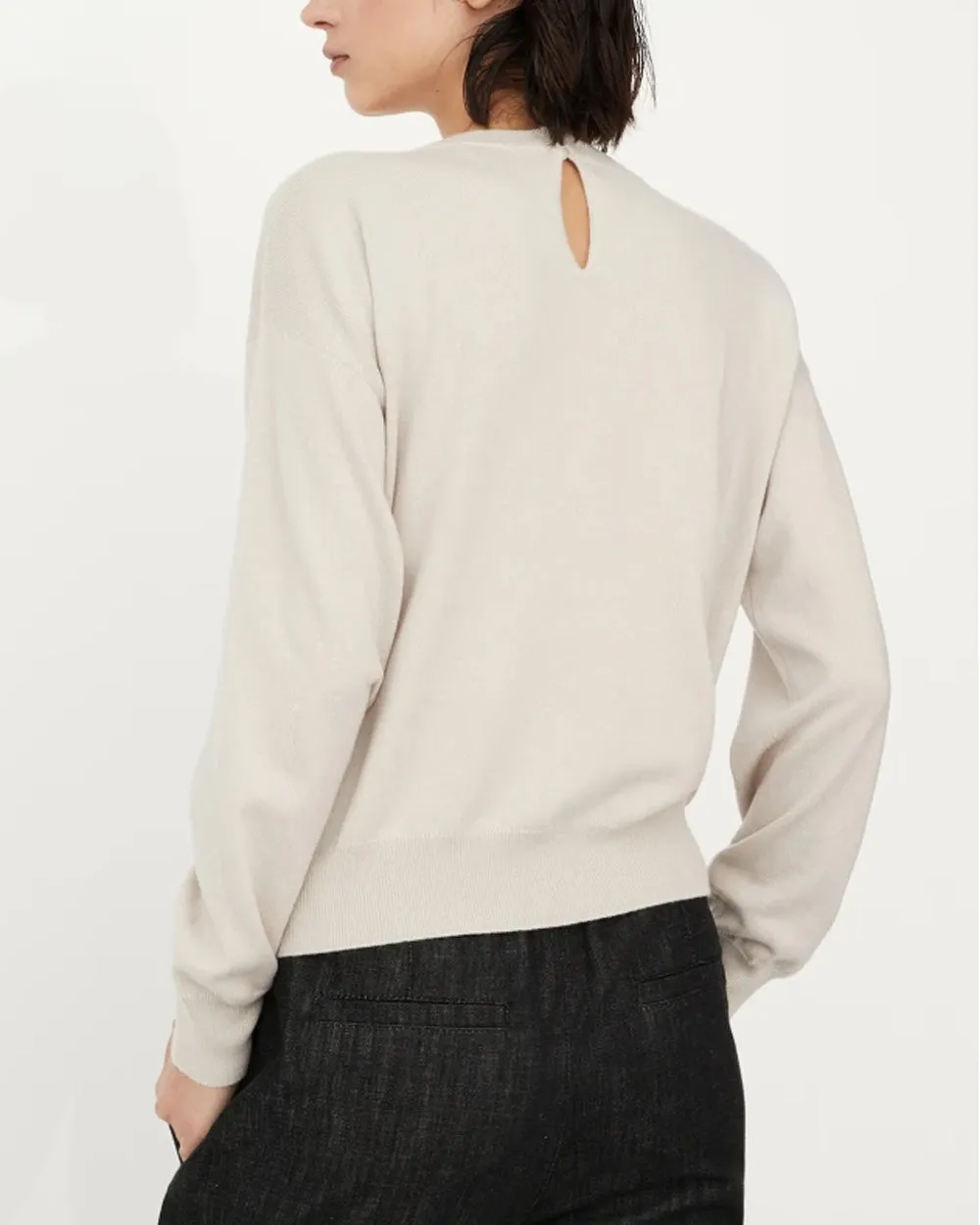 Gery Beige Monili Crewneck Sweater