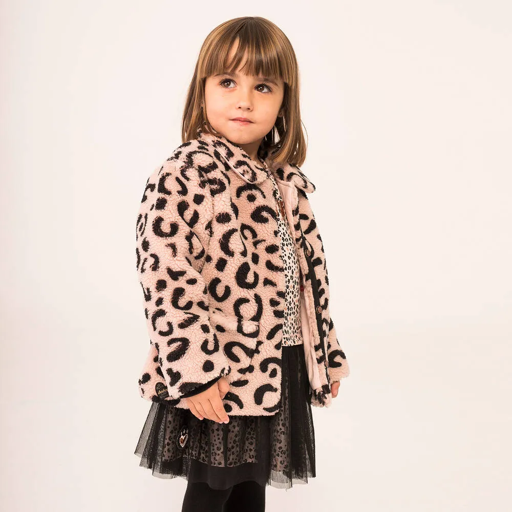 Girls Pink Fleece Jacket