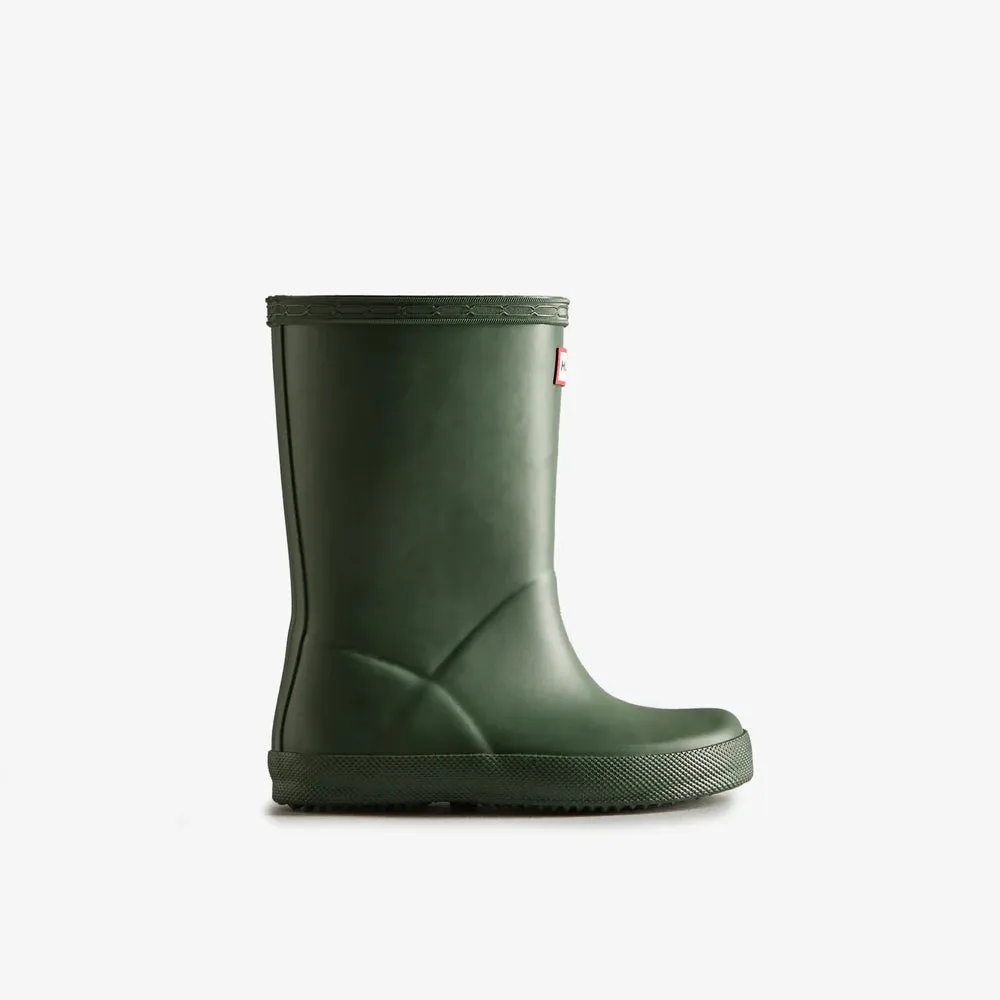 Hunter Kids First Classic Wellington Boot in Hunter Green