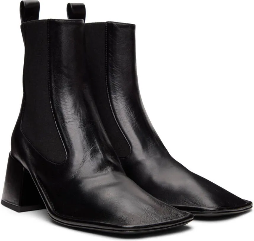 Jil Sander Black Nikki Boots