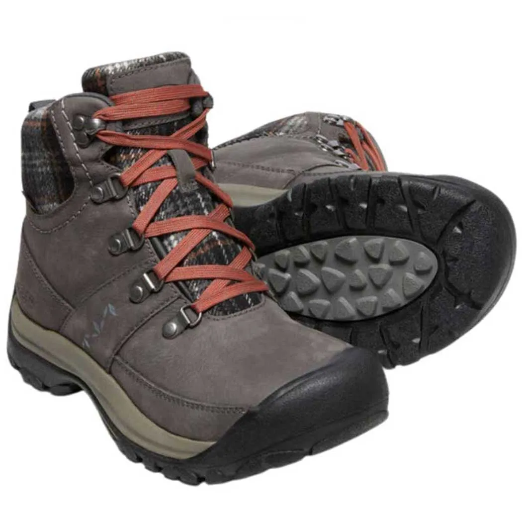 Keen Kaci lll Winter Mid Boot Magnet/ Black Plaid (Women's)