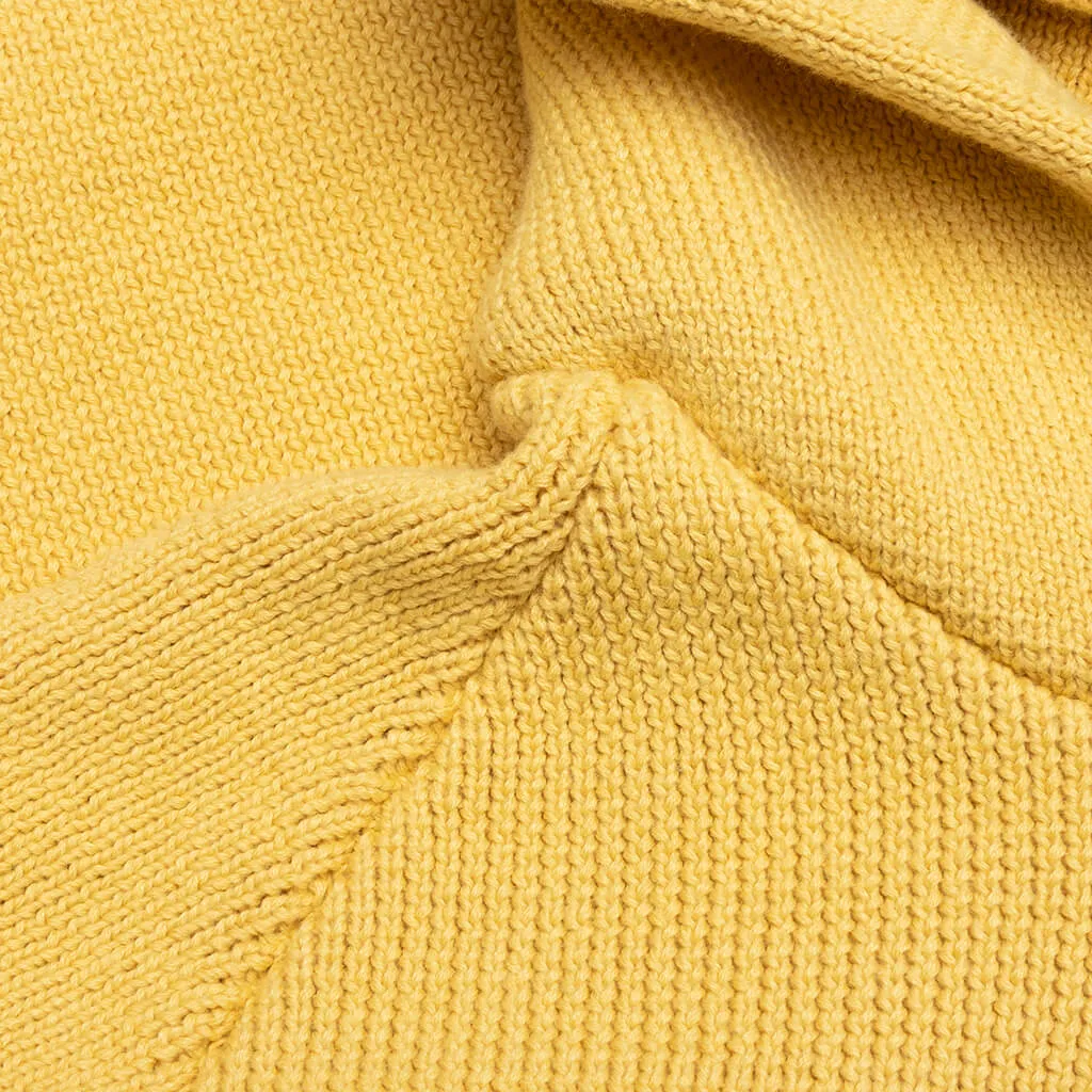 Kid's Knit Hoodie - Light Tuscan