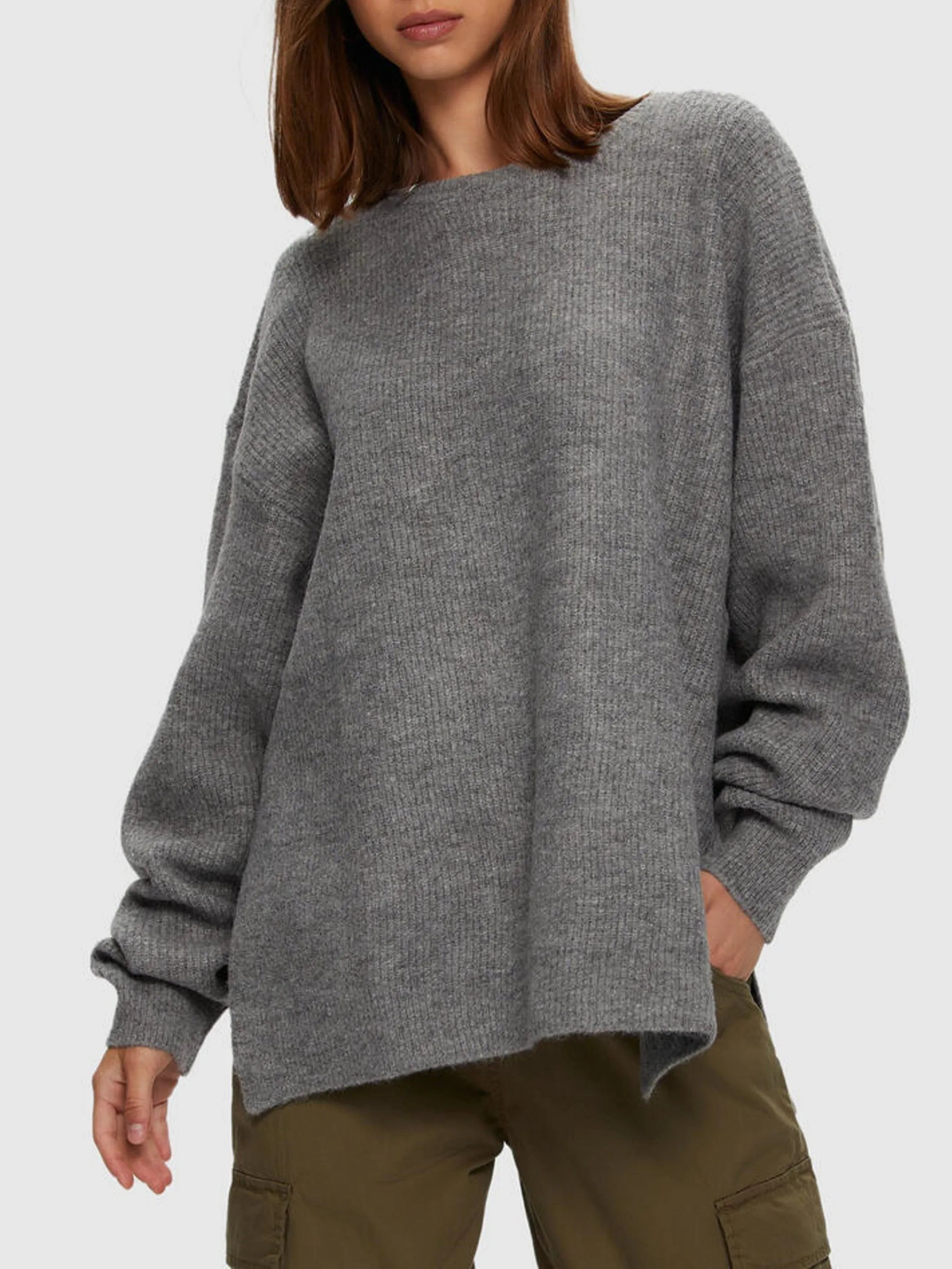 KUWALLA Pullover Crew Knit Sweater