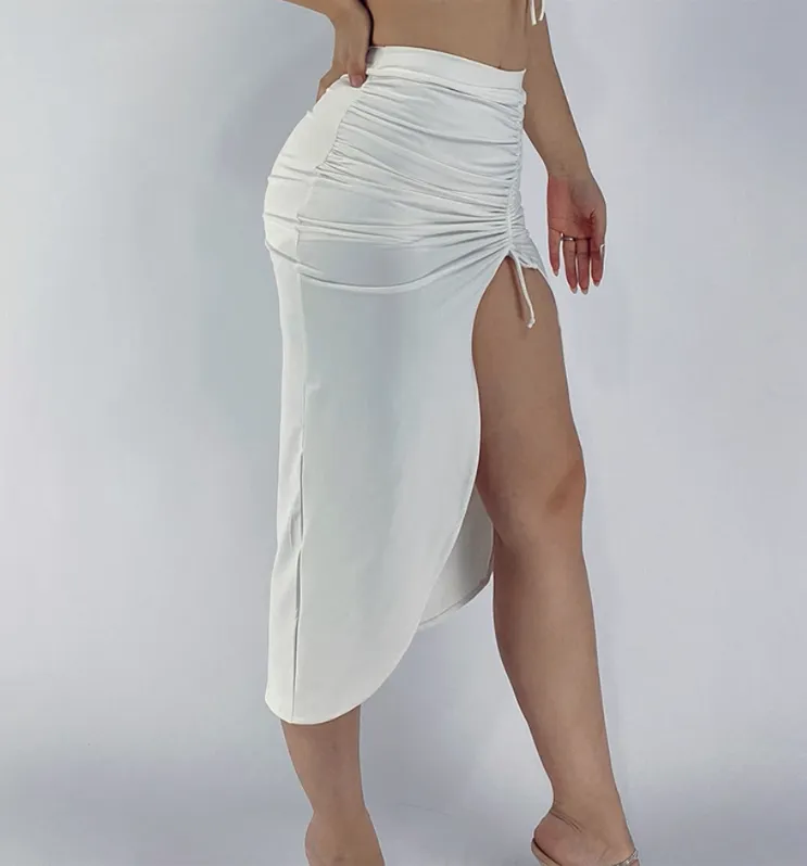 La Fitwear Skirt & Short Party Fair  White