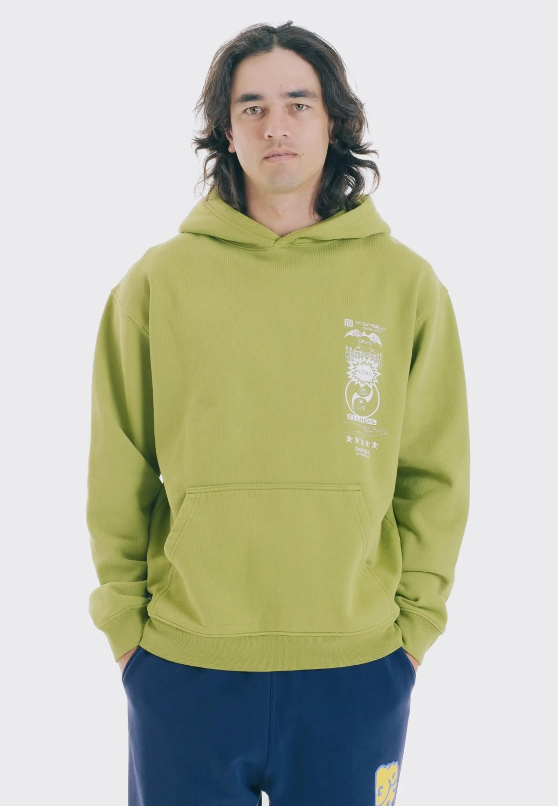 Life Fluids Hoodie - olive