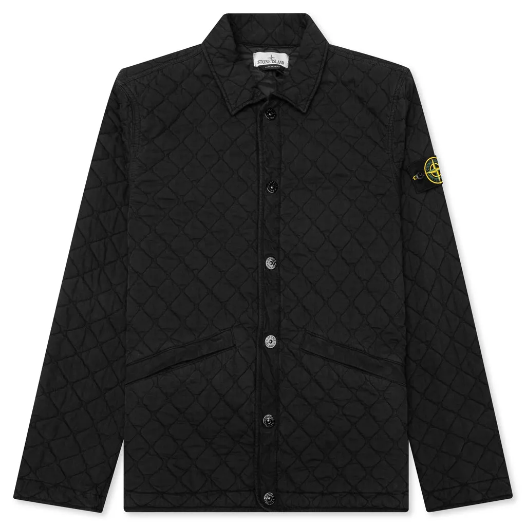 Light Quilted Jacket - Black