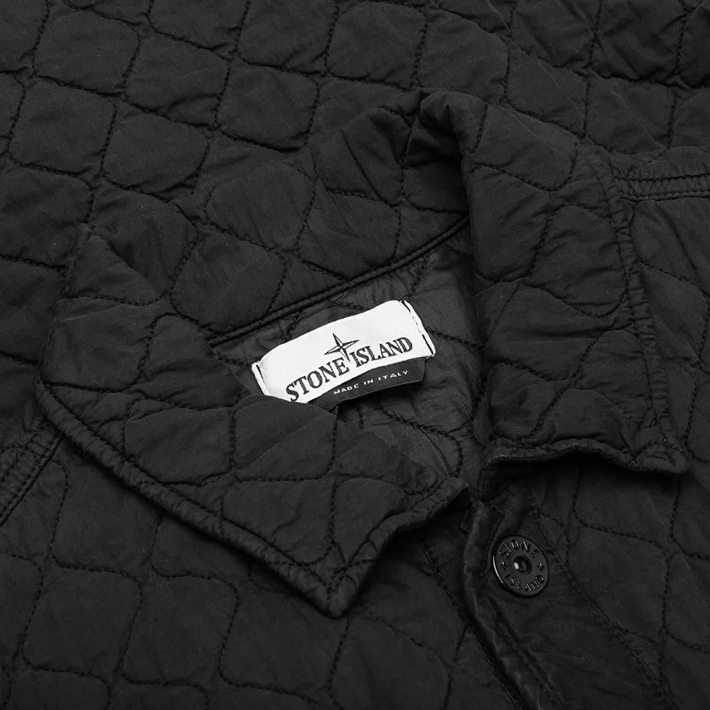 Light Quilted Jacket - Black